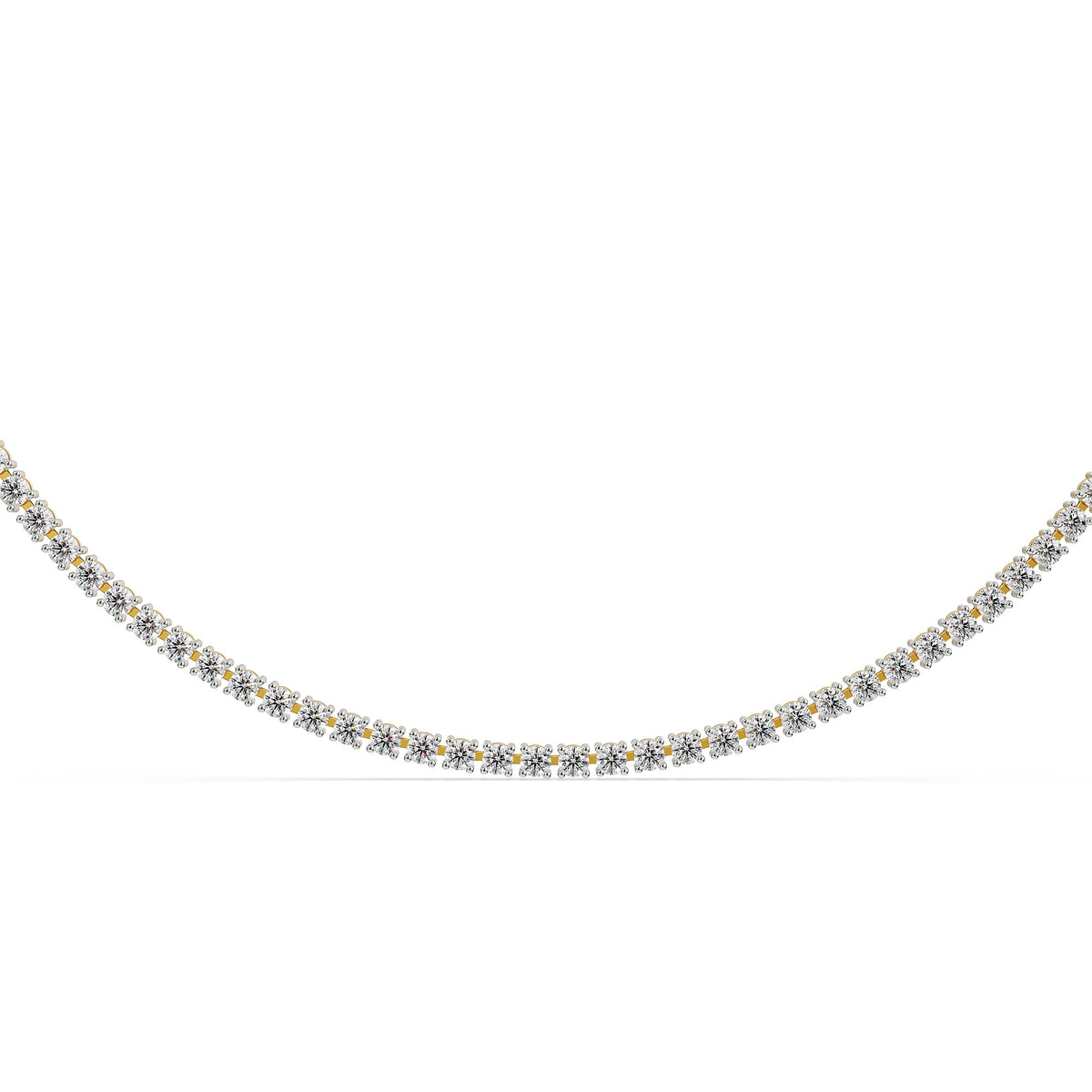 Seralyn Diamond Tennis Necklace