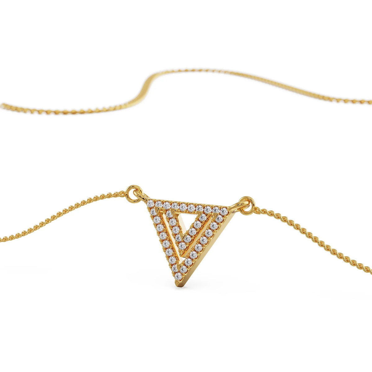 Aurelia Geometric Trinity Pendant