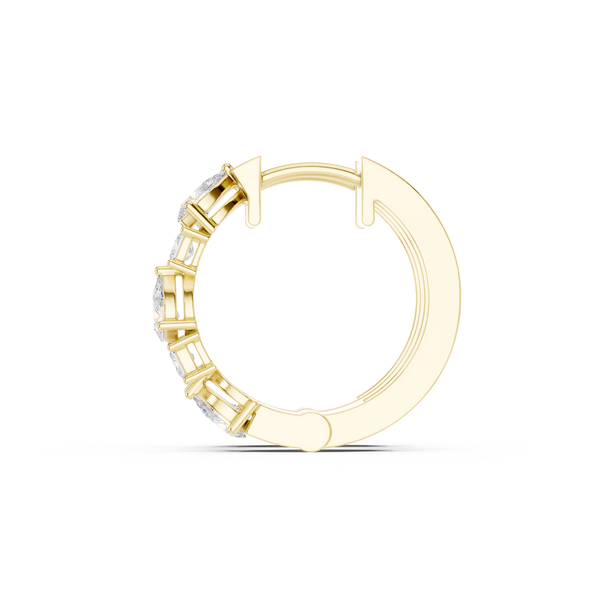 Pear Princess Panel Hoops