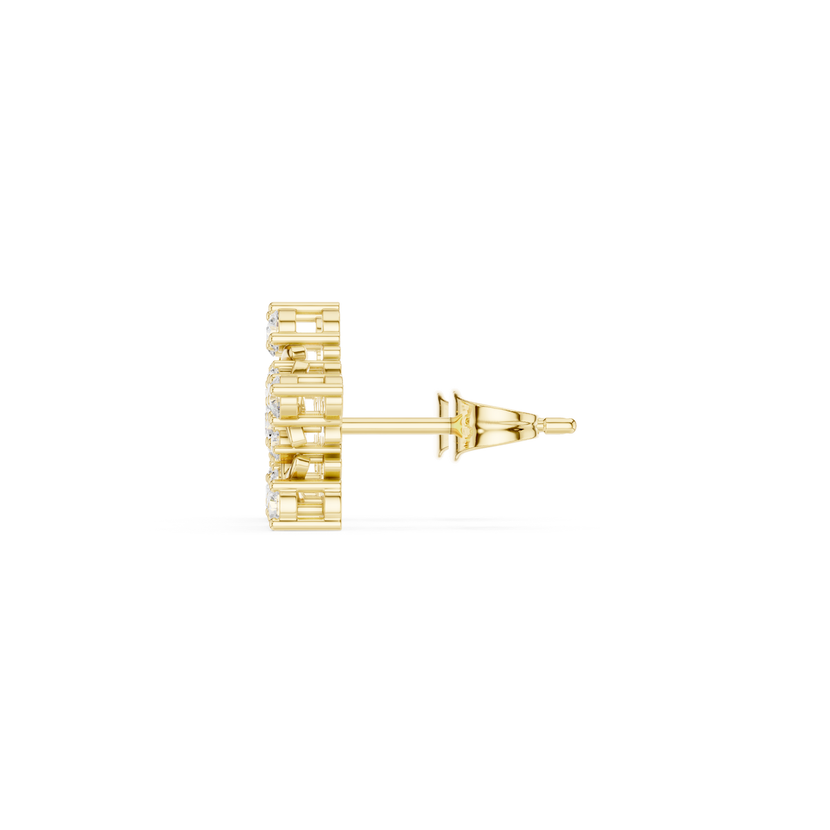 Interwoven Bloom Scroll Studs