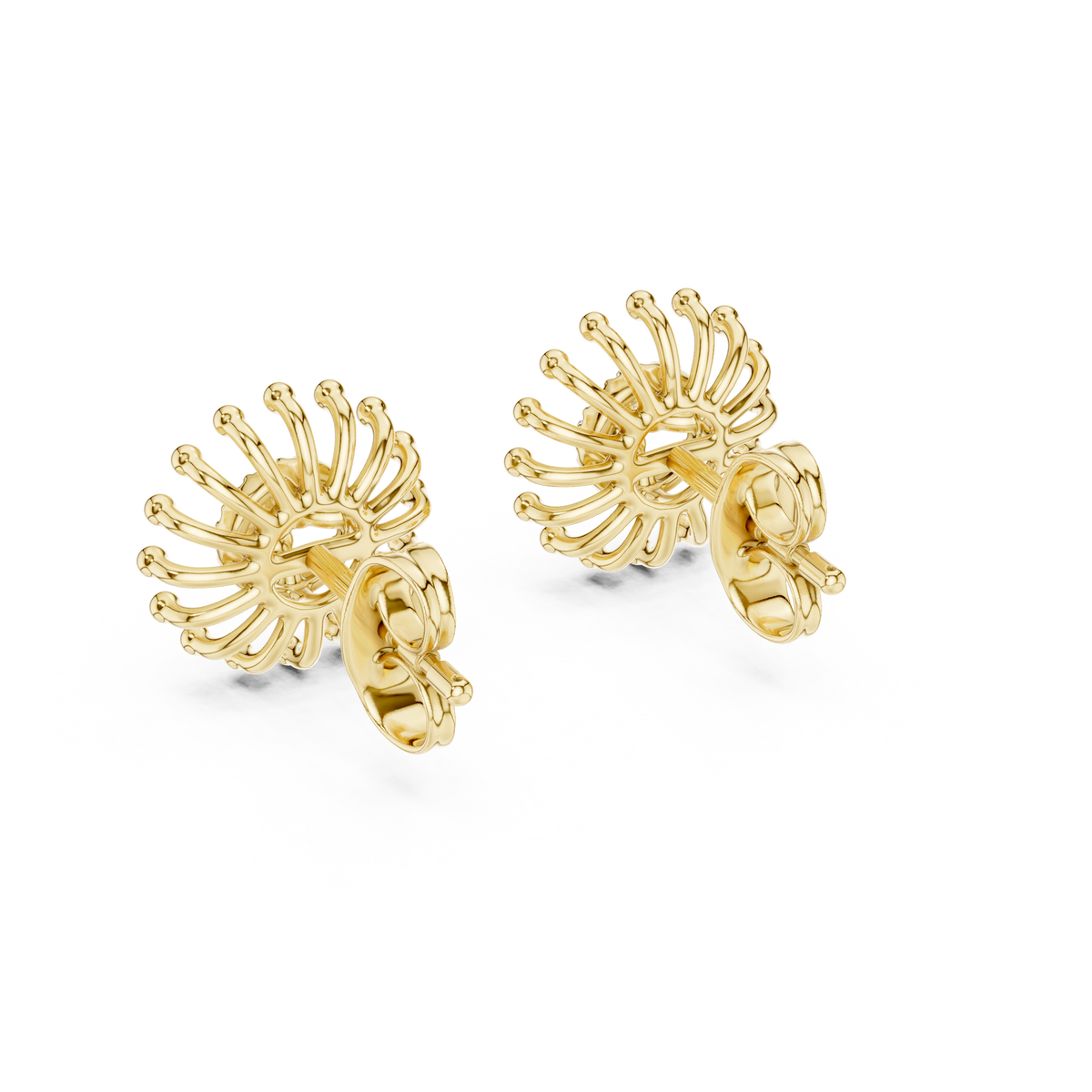 Radiant Sunray Bloom Studs