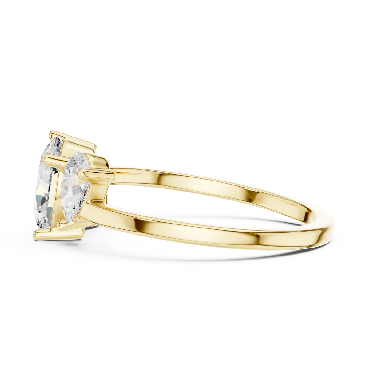 Trinity Three Stone Ring