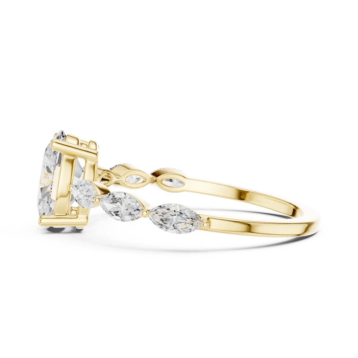 Classic Oval Solitaire Ring