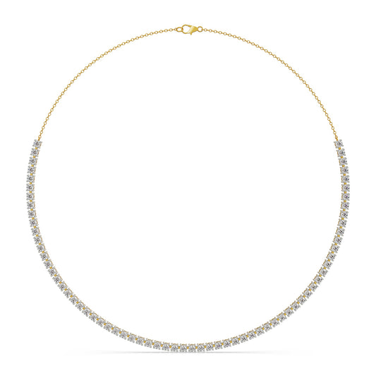 Seralyn Diamond Tennis Necklace