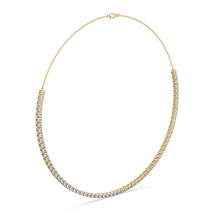 Seralyn Diamond Tennis Necklace