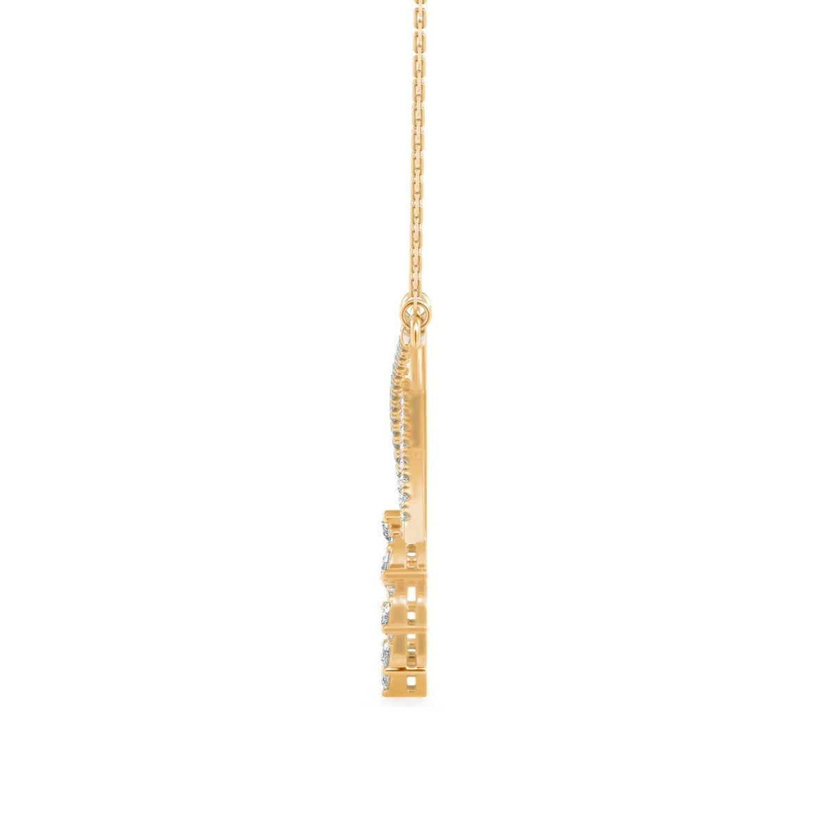 Seraphina Infinity Teardrop Pendant