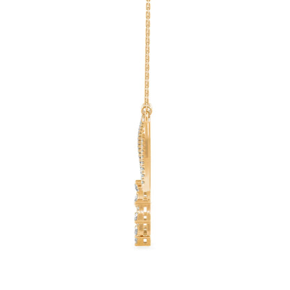 Seraphina Infinity Teardrop Pendant