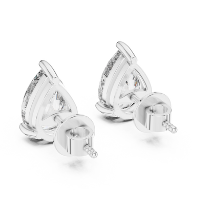 Seraphina Pear Cut Solitaire Studs