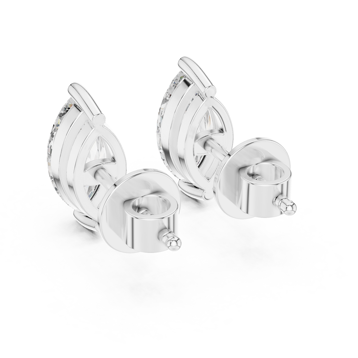 Celestia Marquise Cut Solitaire Studs