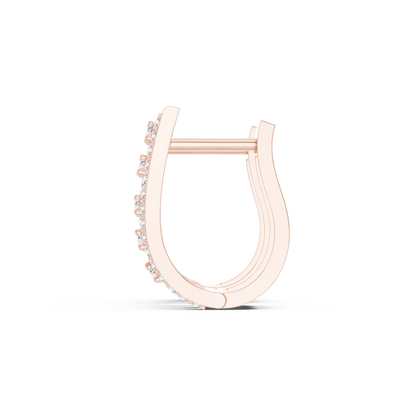 Zarevia Rectangular Diamond Cascade Hoops