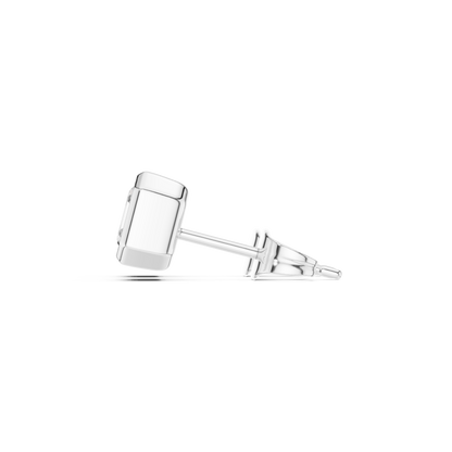 Zavelle Asscher Cut Bezel Studs