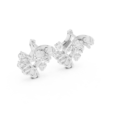 Calysera Floral Diamond Petal Studs