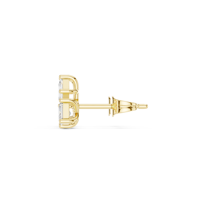 Virelle Princess Diamond Trio Studs