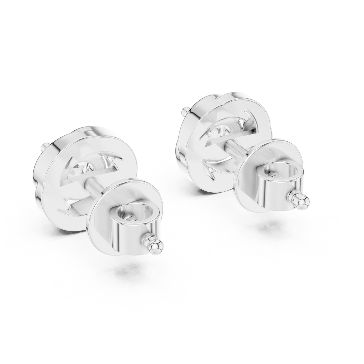 Liora Sculpted Round Bloom Studs