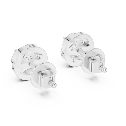 Liora Sculpted Round Bloom Studs