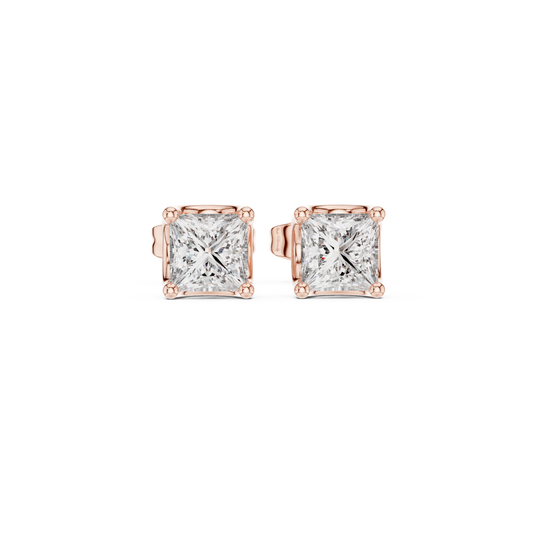 Zelvienne Princess Diamond Crown Studs