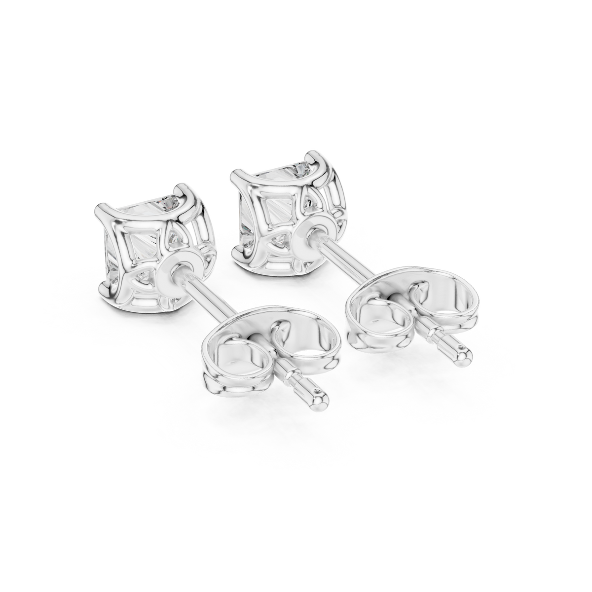 Zelvienne Princess Diamond Crown Studs