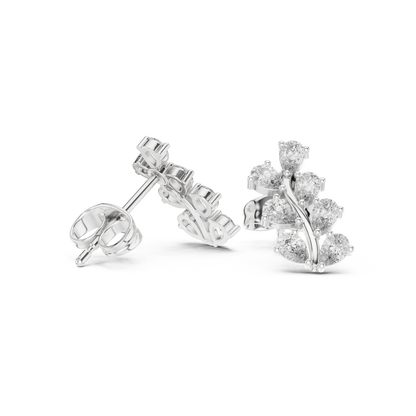 Virelle Marquise Vine Diamond Studs