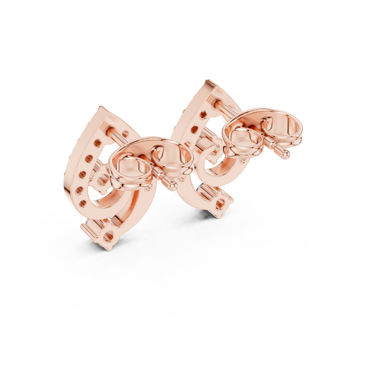 Avelyne Spiral Teardrop Studs