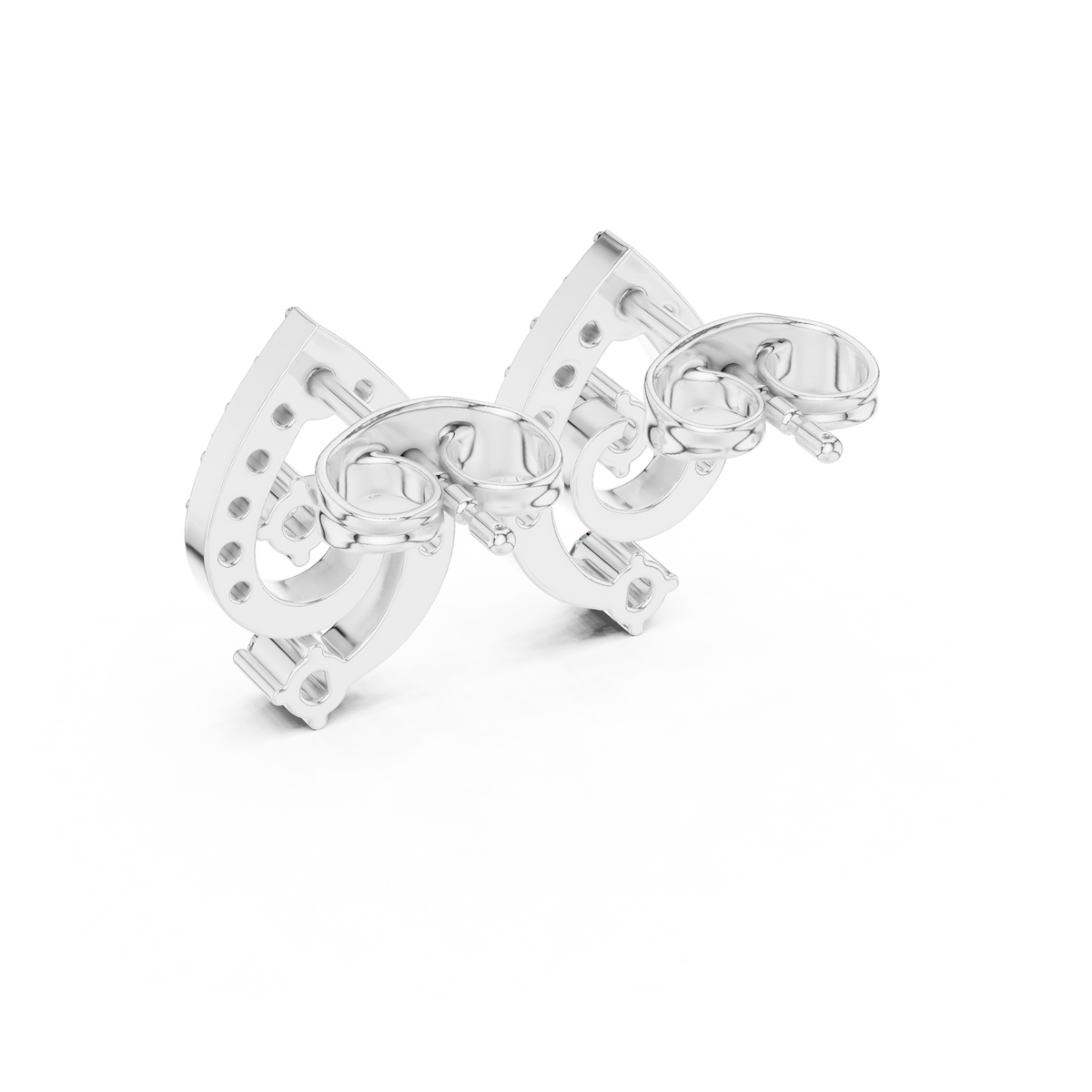 Avelyne Spiral Teardrop Studs