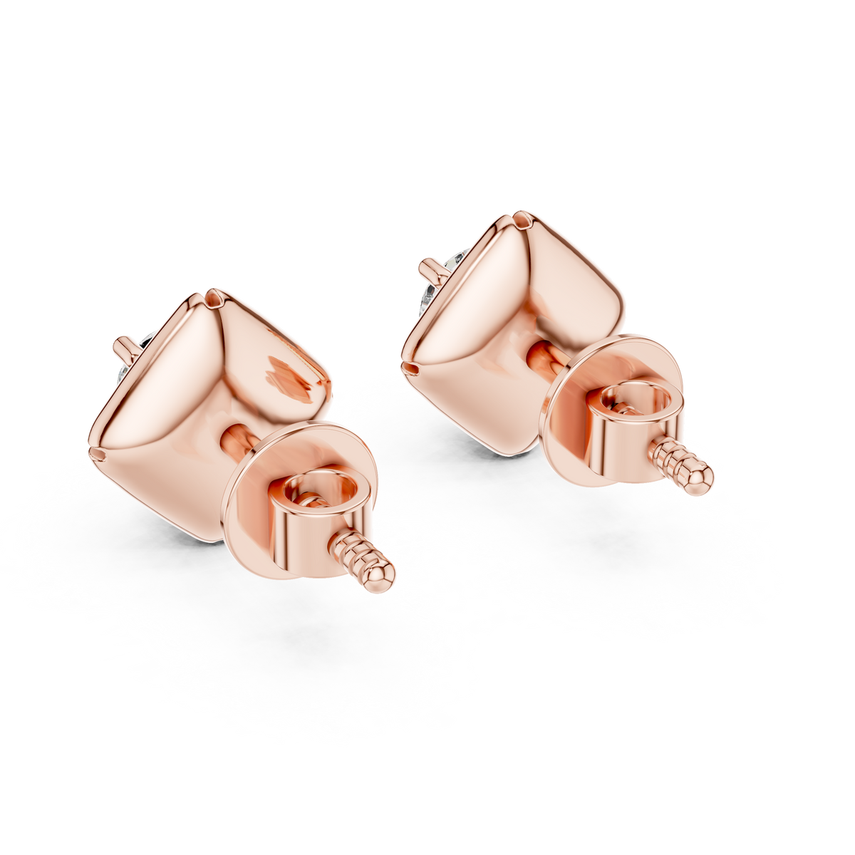 Sorelia Four Petal Round Studs