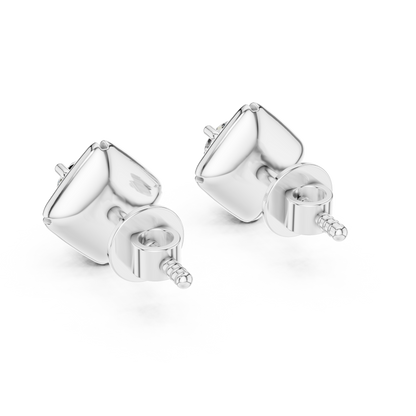 Sorelia Four Petal Round Studs