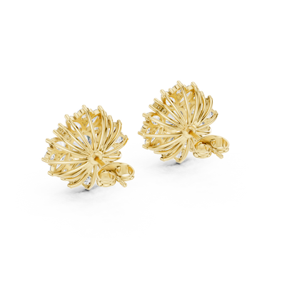 Veylora Bloom Radiance Diamond Studs
