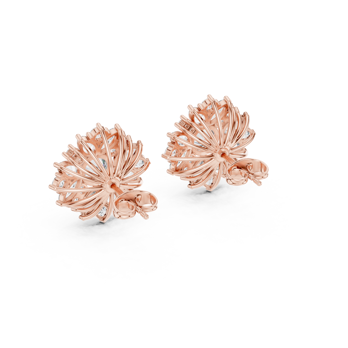 Veylora Bloom Radiance Diamond Studs