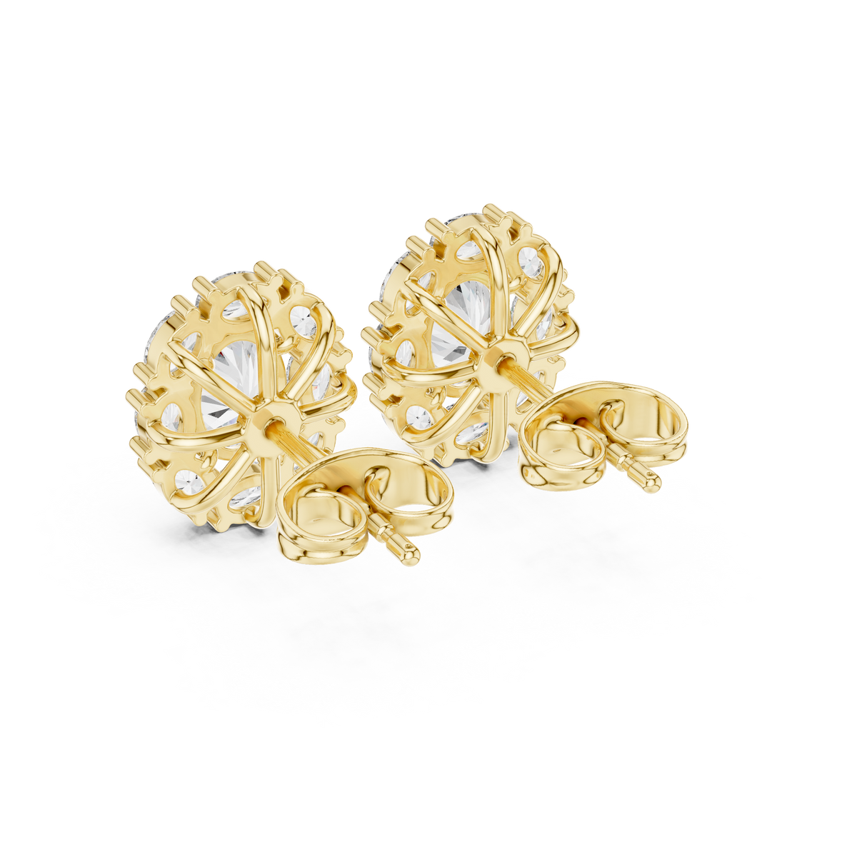 Zelvienne Oval Radiance Diamond Studs