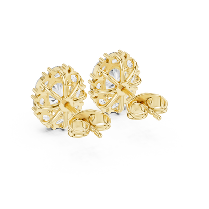 Zelvienne Oval Radiance Diamond Studs