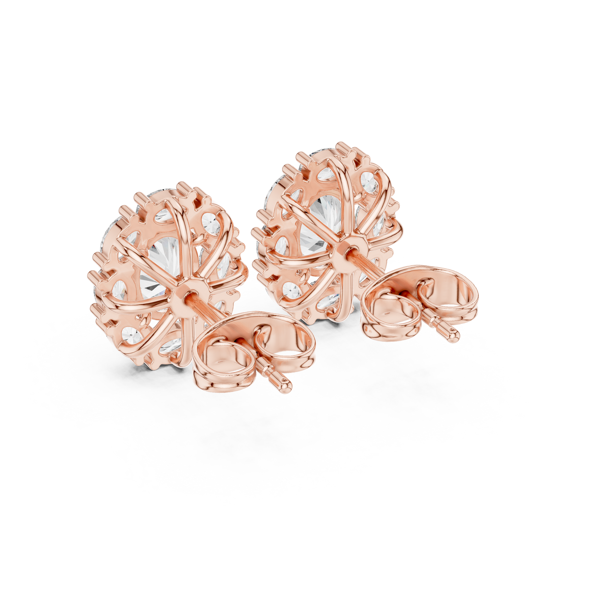 Zelvienne Oval Radiance Diamond Studs