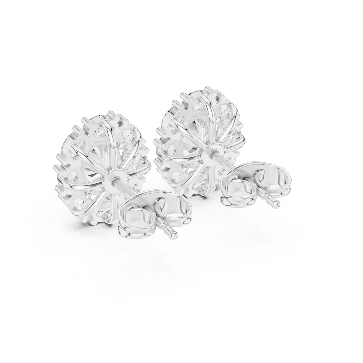 Zelvienne Oval Radiance Diamond Studs