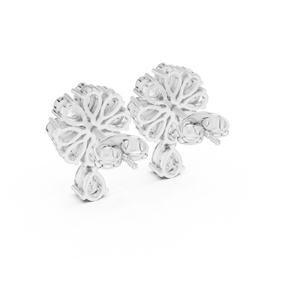 Elvarine Floral Diamond Blossom Drops