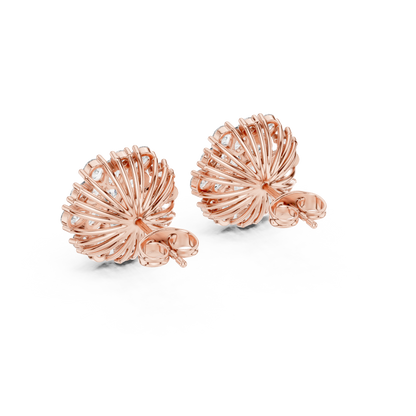 Elara Floral Diamond Radiance Studs