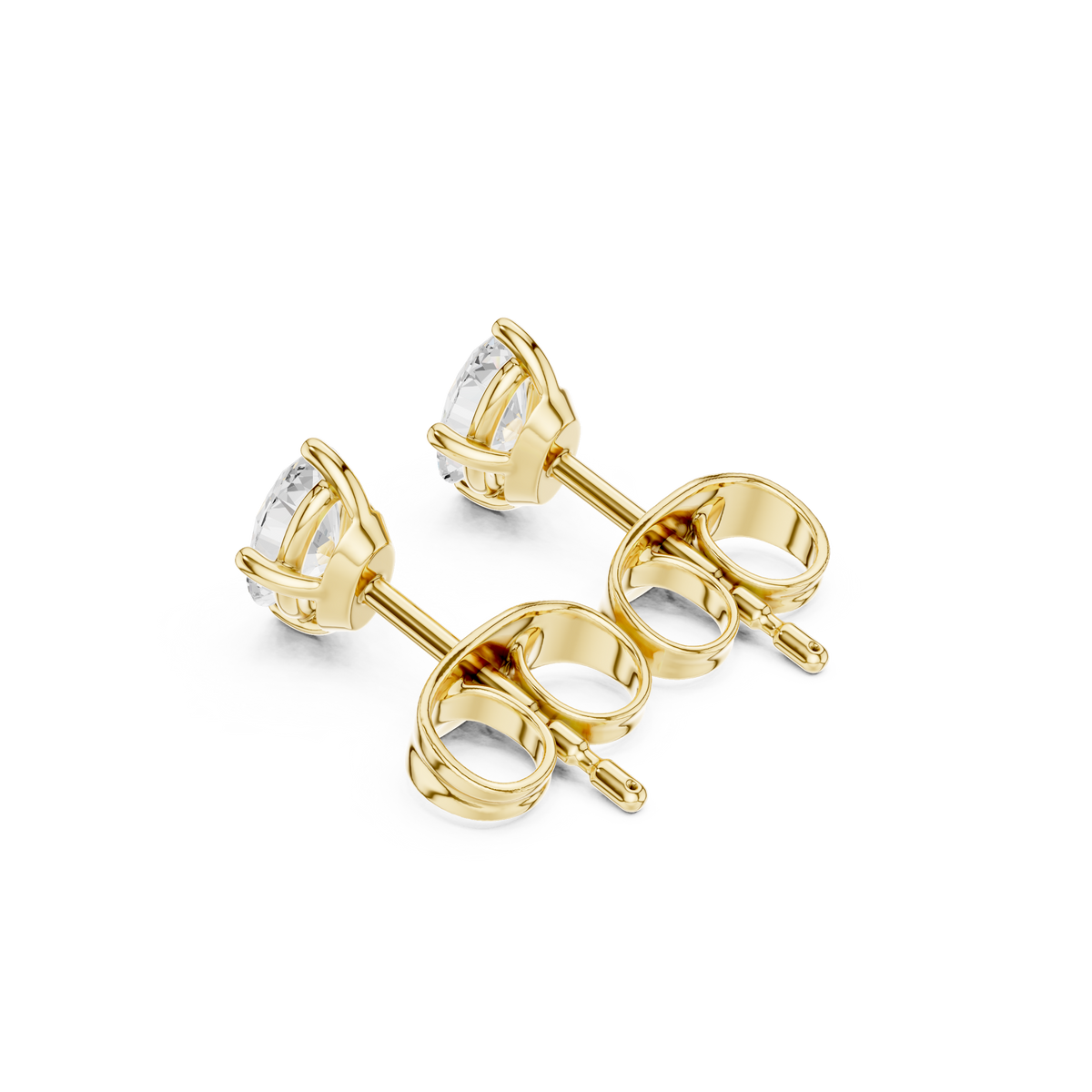 Celestine Marquise Diamond Embrace Studs
