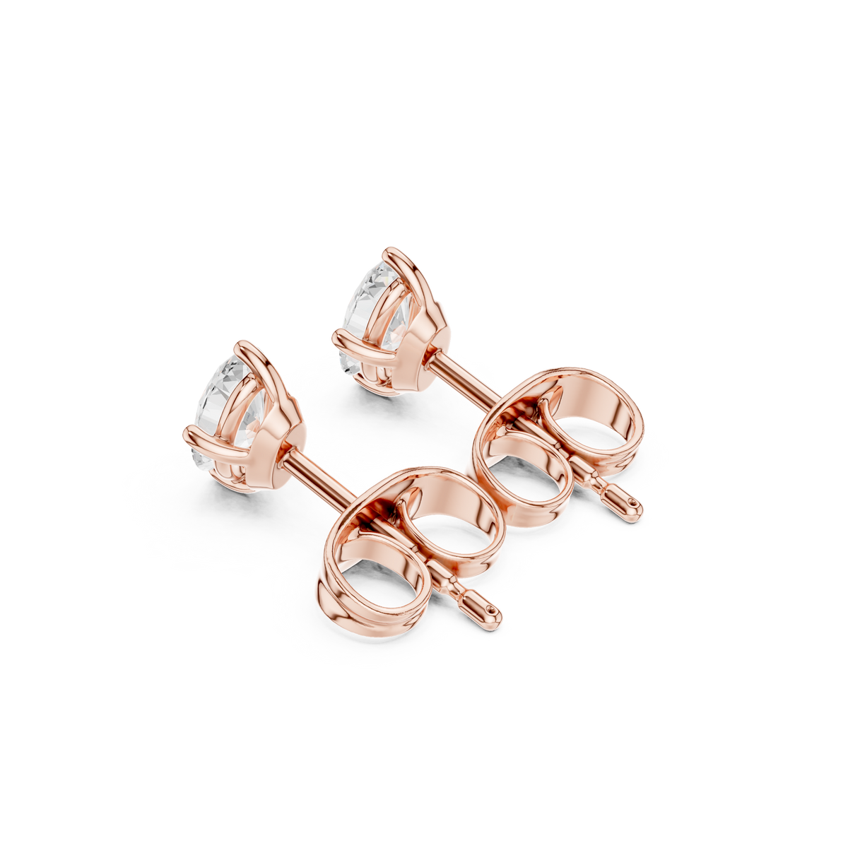 Celestine Marquise Diamond Embrace Studs