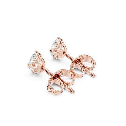 Celestine Marquise Diamond Embrace Studs