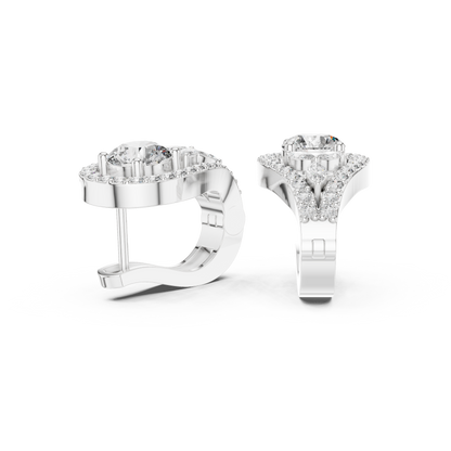Norelle Teardrop Diamond Hoops