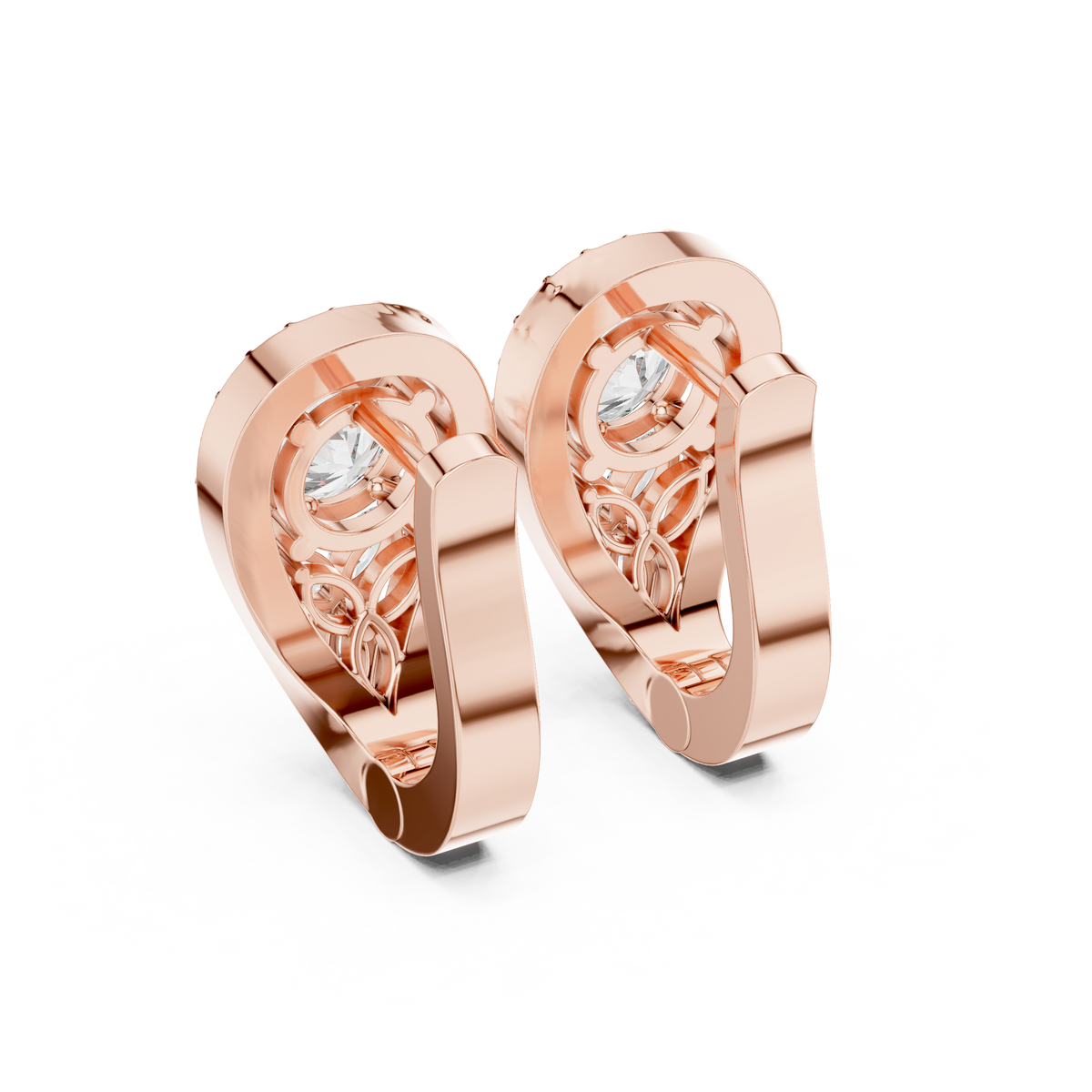 Norelle Teardrop Diamond Hoops