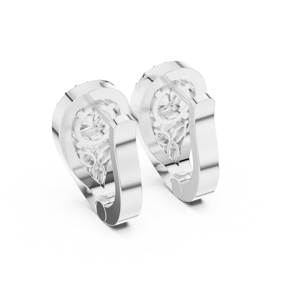 Norelle Teardrop Diamond Hoops