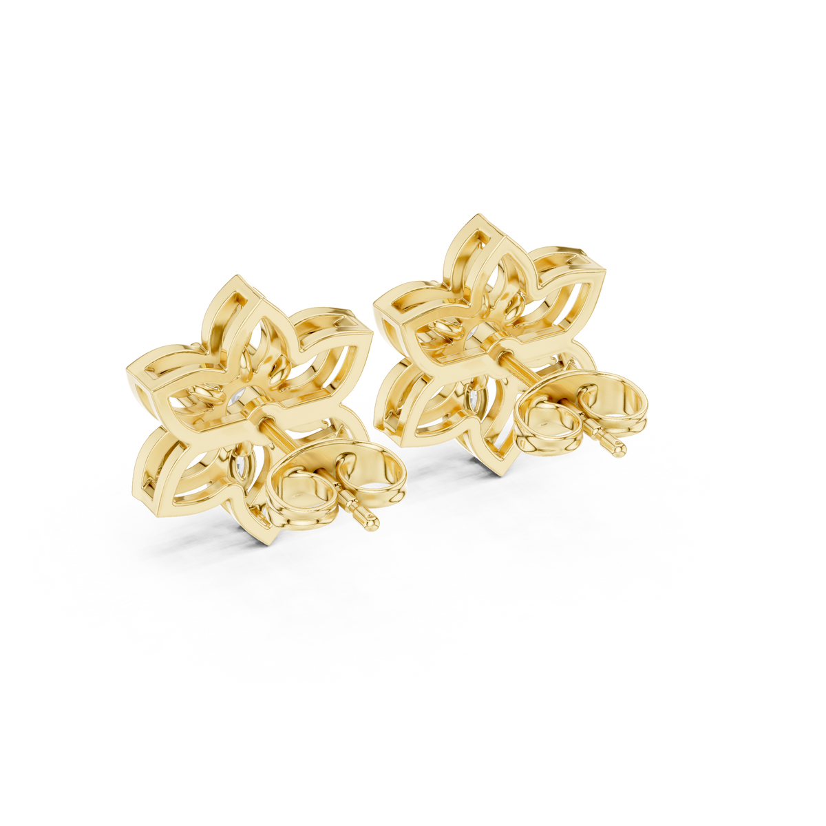Elvanya Marquise Bloom Diamond Studs