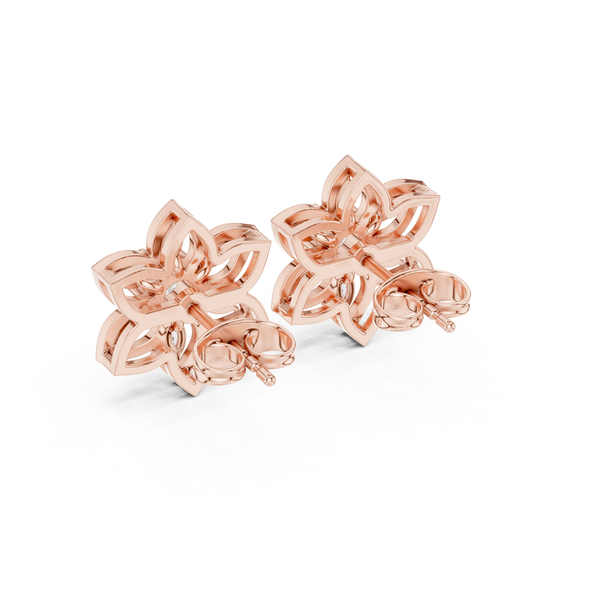 Elvanya Marquise Bloom Diamond Studs