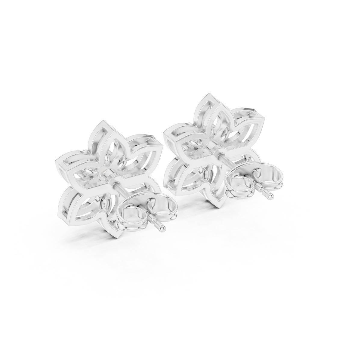 Elvanya Marquise Bloom Diamond Studs