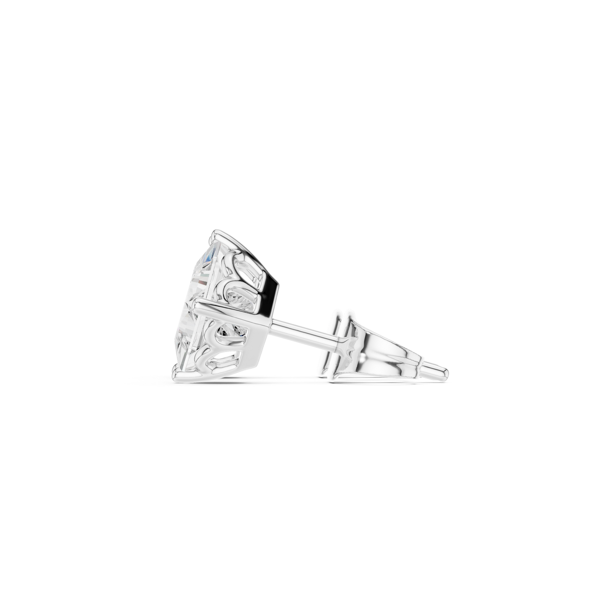 Novelle Princess Diamond Solitaire Studs