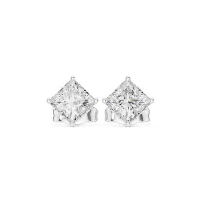 Novelle Princess Diamond Solitaire Studs