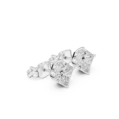 Novelle Princess Diamond Solitaire Studs