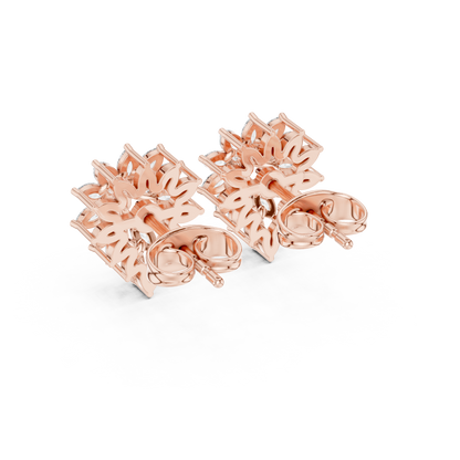 Marquise Blossom Cluster Studs