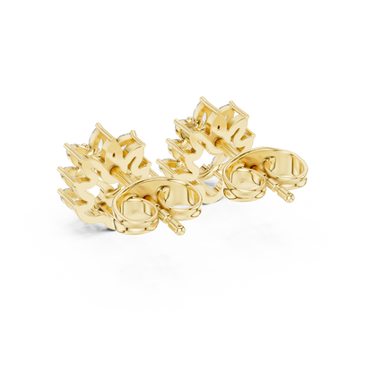 Swan Marquise Garden Studs