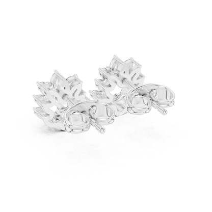 Swan Marquise Garden Studs
