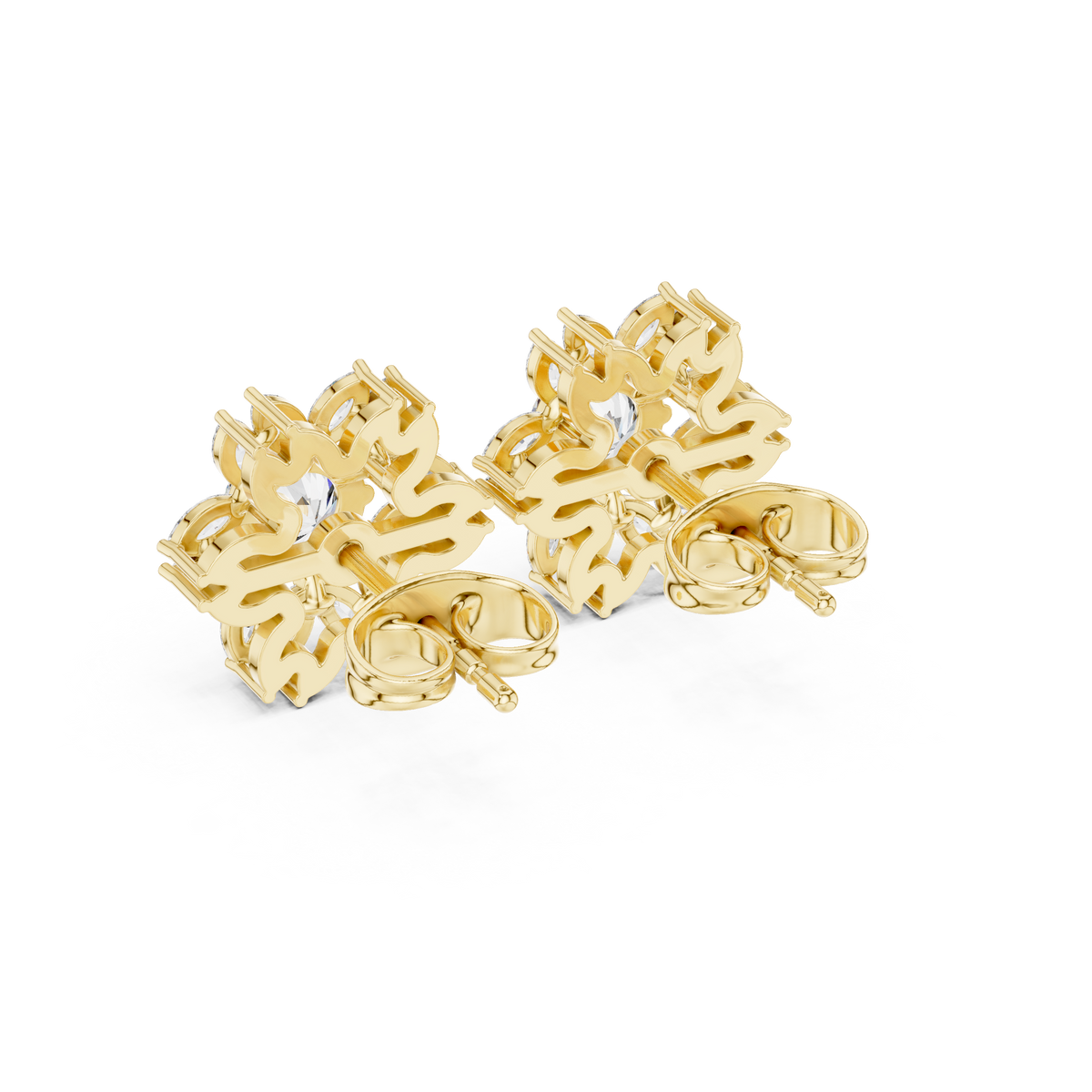 Marquise Radiant Bloom Studs